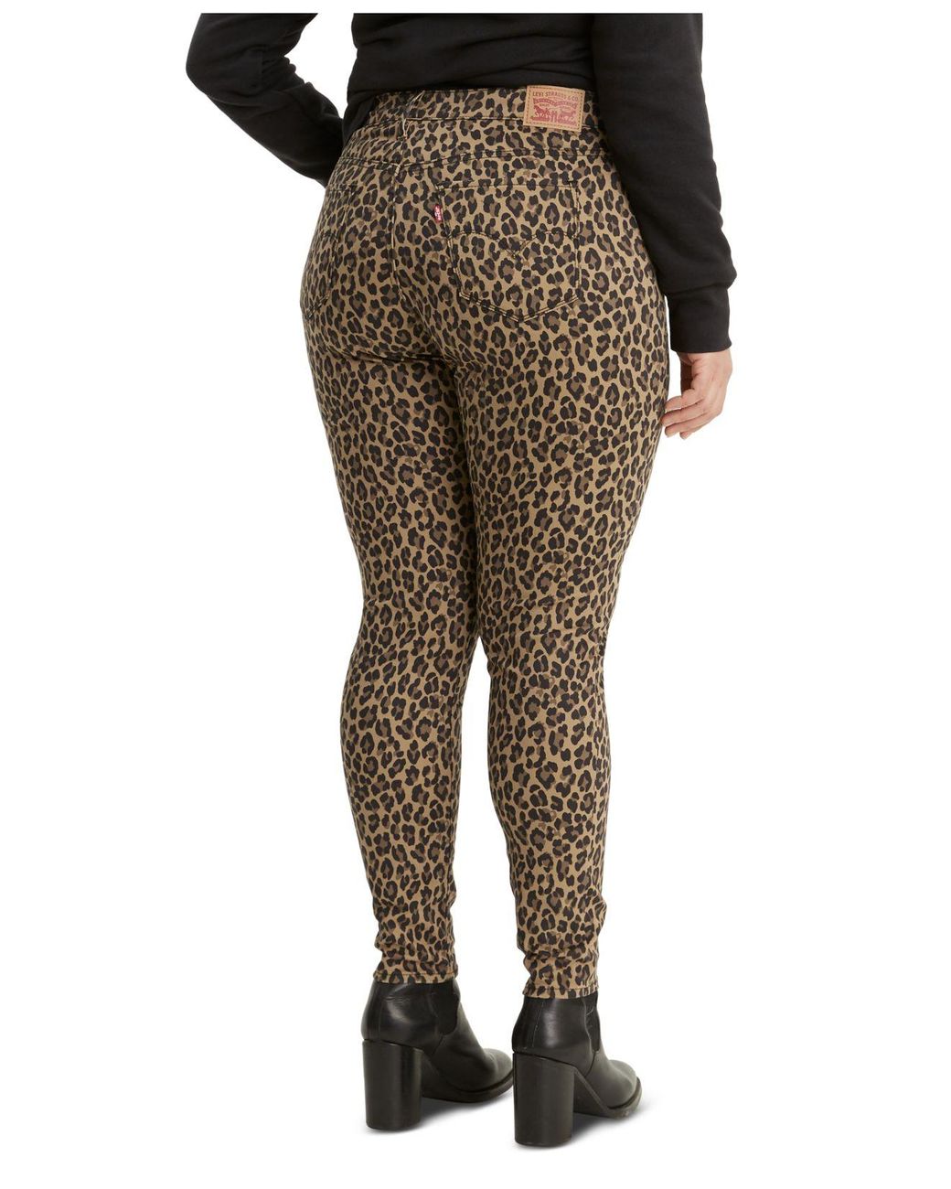 Levi's ® 720 Plus Size Leopard-print Super-skinny Jeans | Lyst