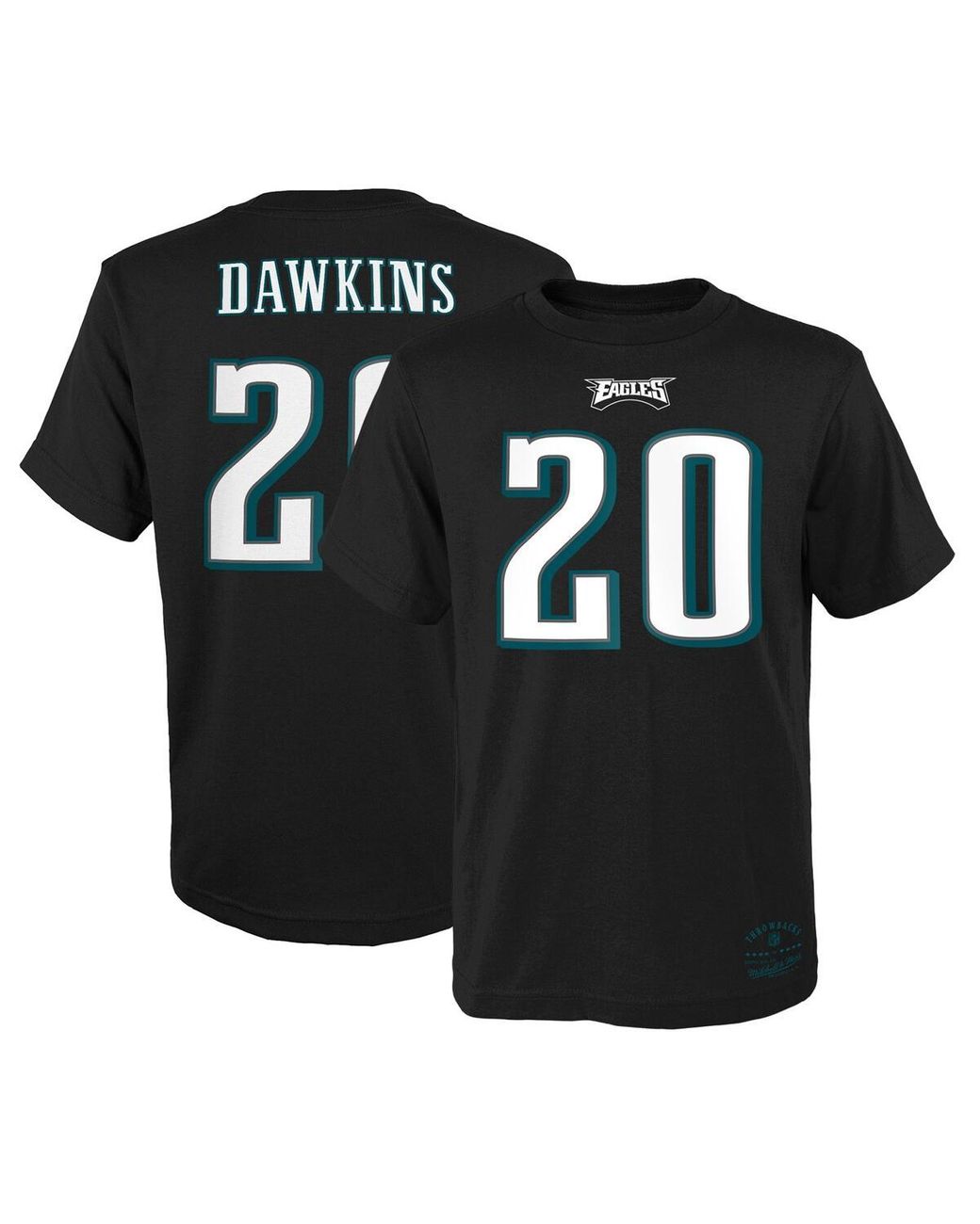 Brian dawkins black eagles jersey discount