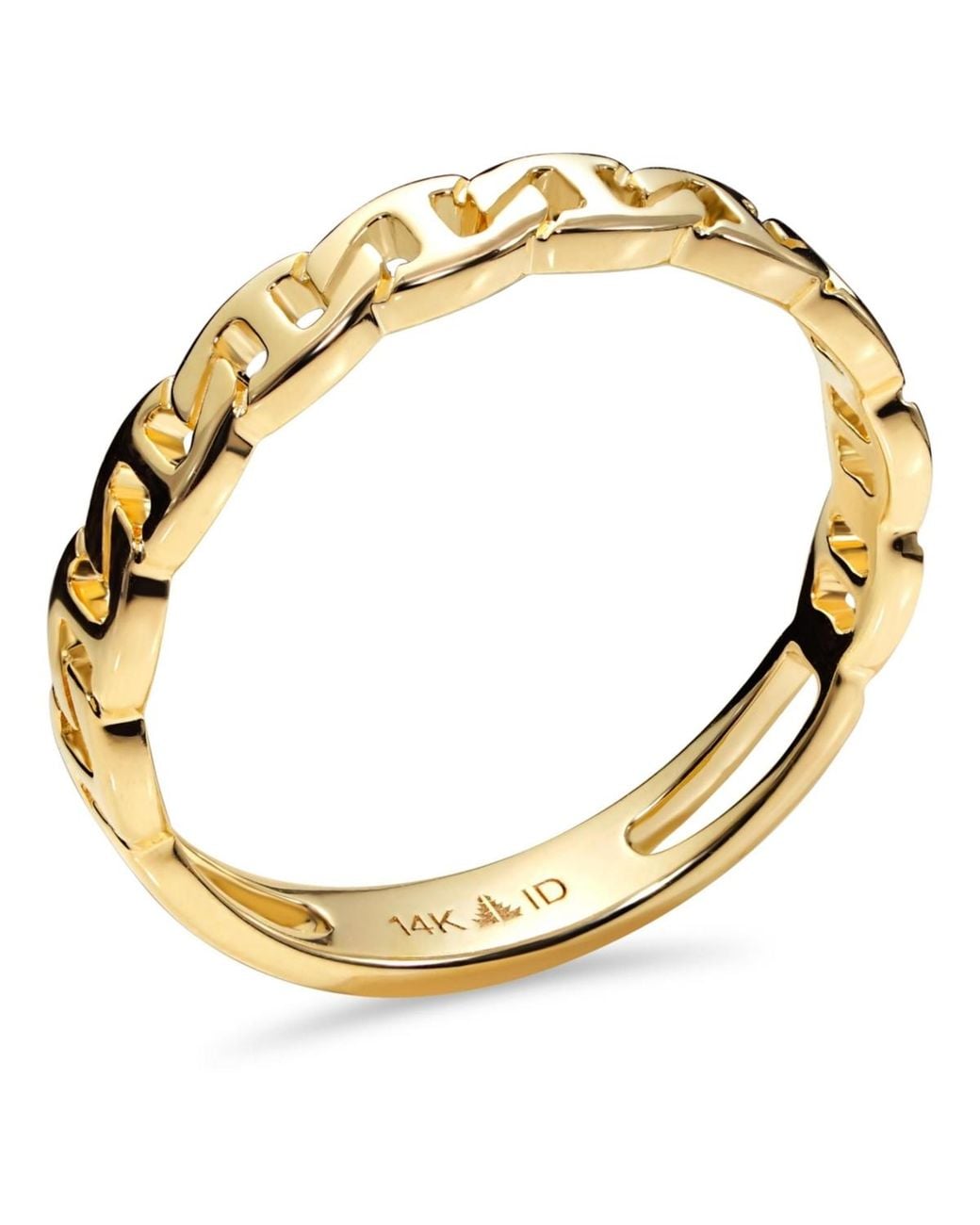 DEVATA Metallic Mariner Anchor Ring