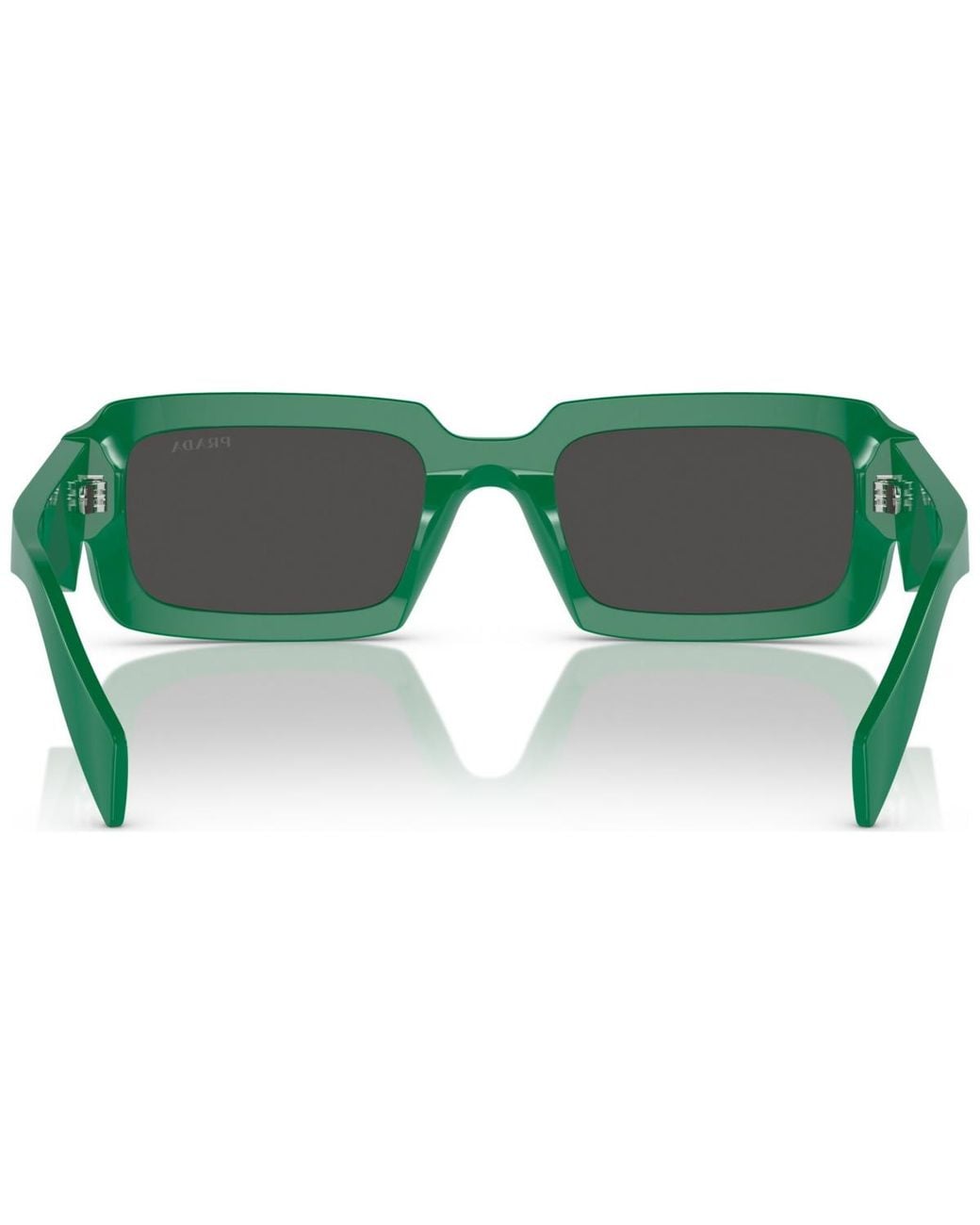 Prada Green Sunglasses, Pr 27zs for men