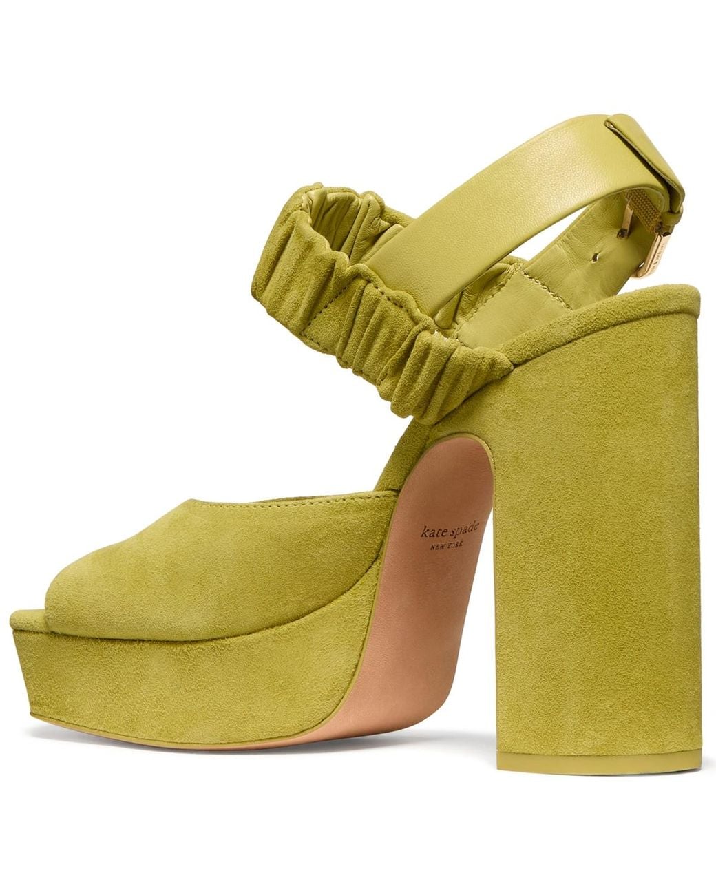 Kate Spade Green Sylvie Platform Sandals