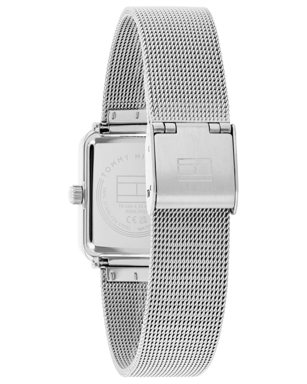 Tommy Hilfiger Blue Quartz -tone Stainless Steel Bracelet Watch