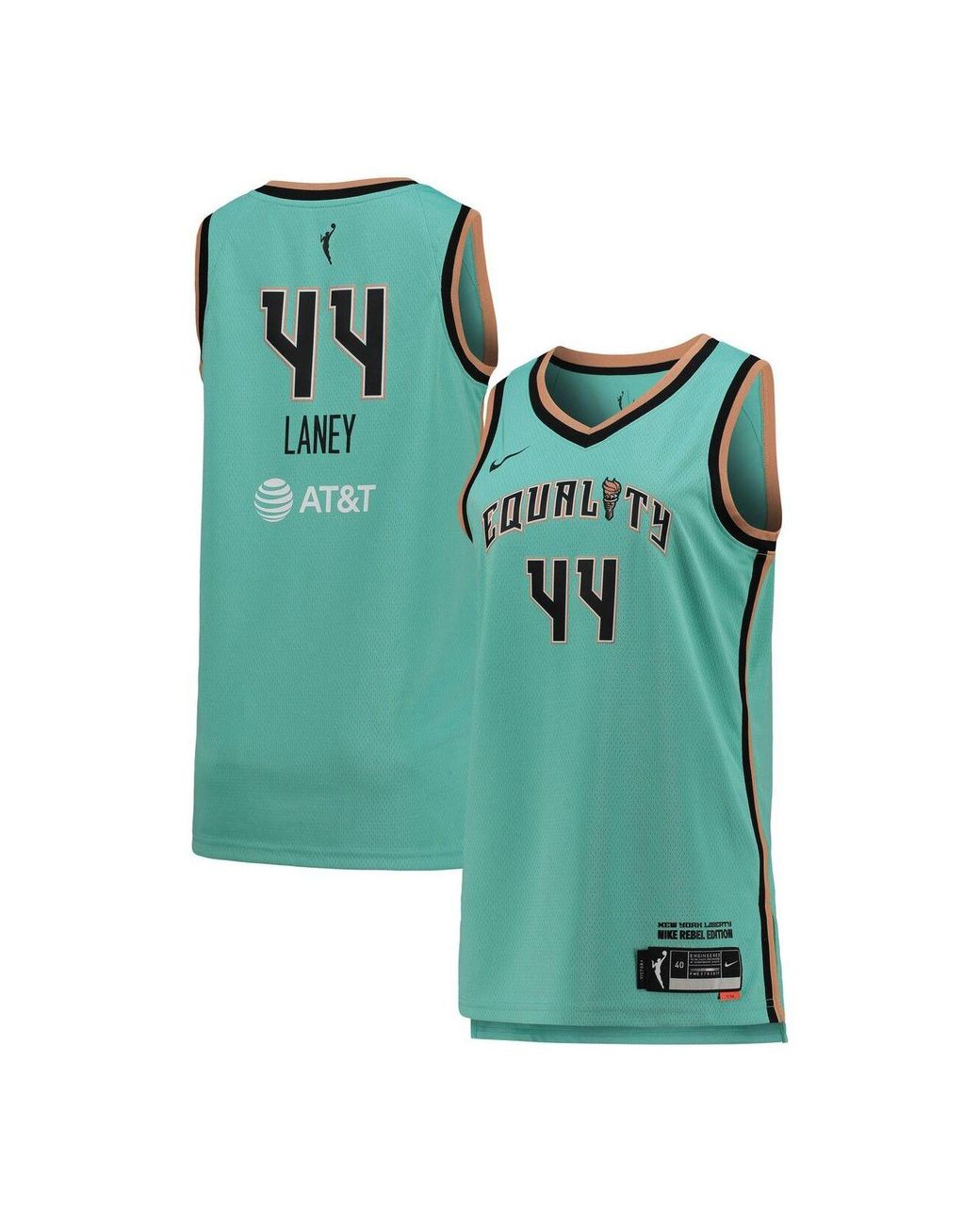 Nike Synthetic Betnijah Laney Seafoam Green New York Liberty Rebel