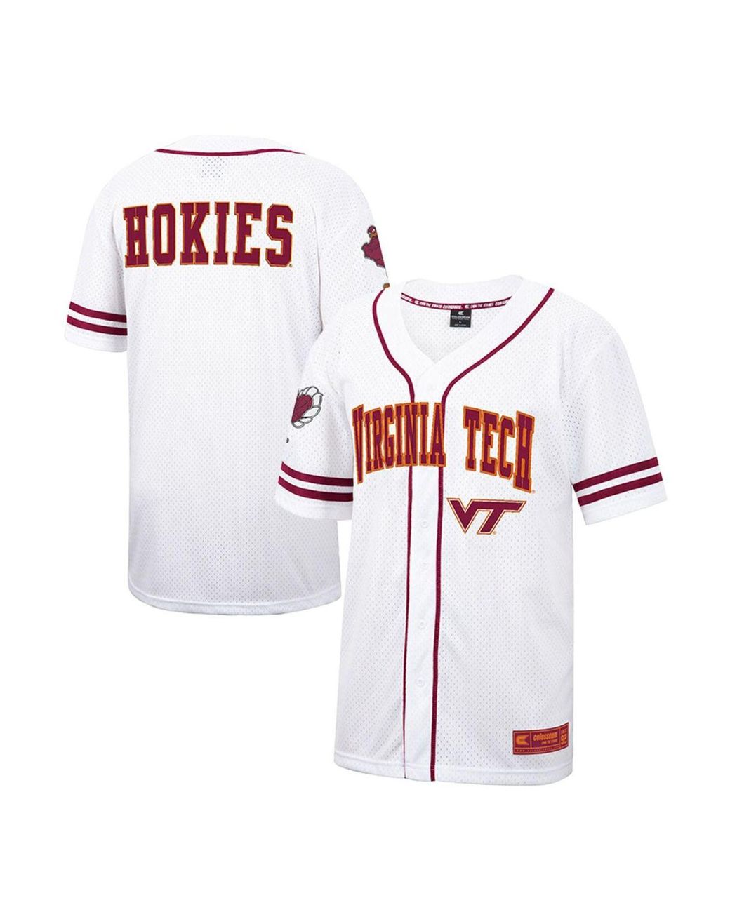 Women's Maroon Baseball Jersey Shirt