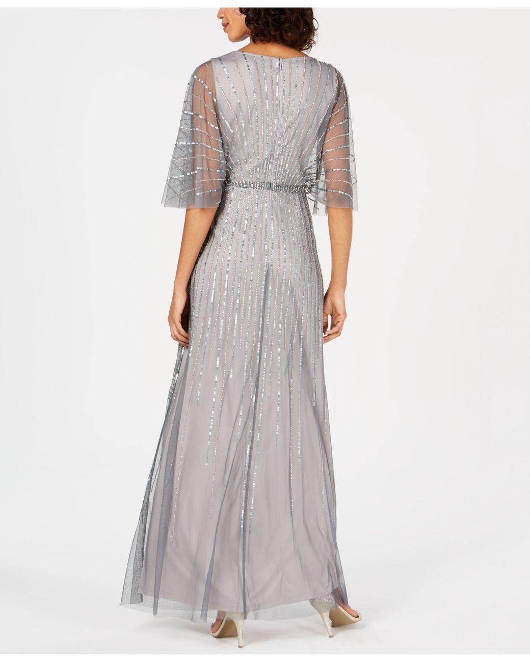 beaded kimono dress