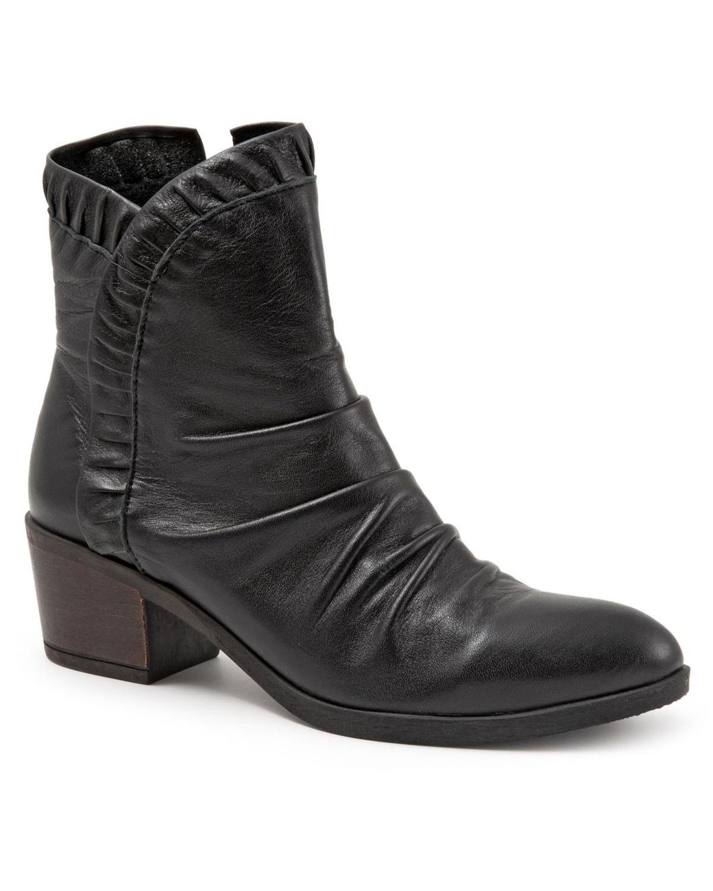 BUENO Black Connie Booties