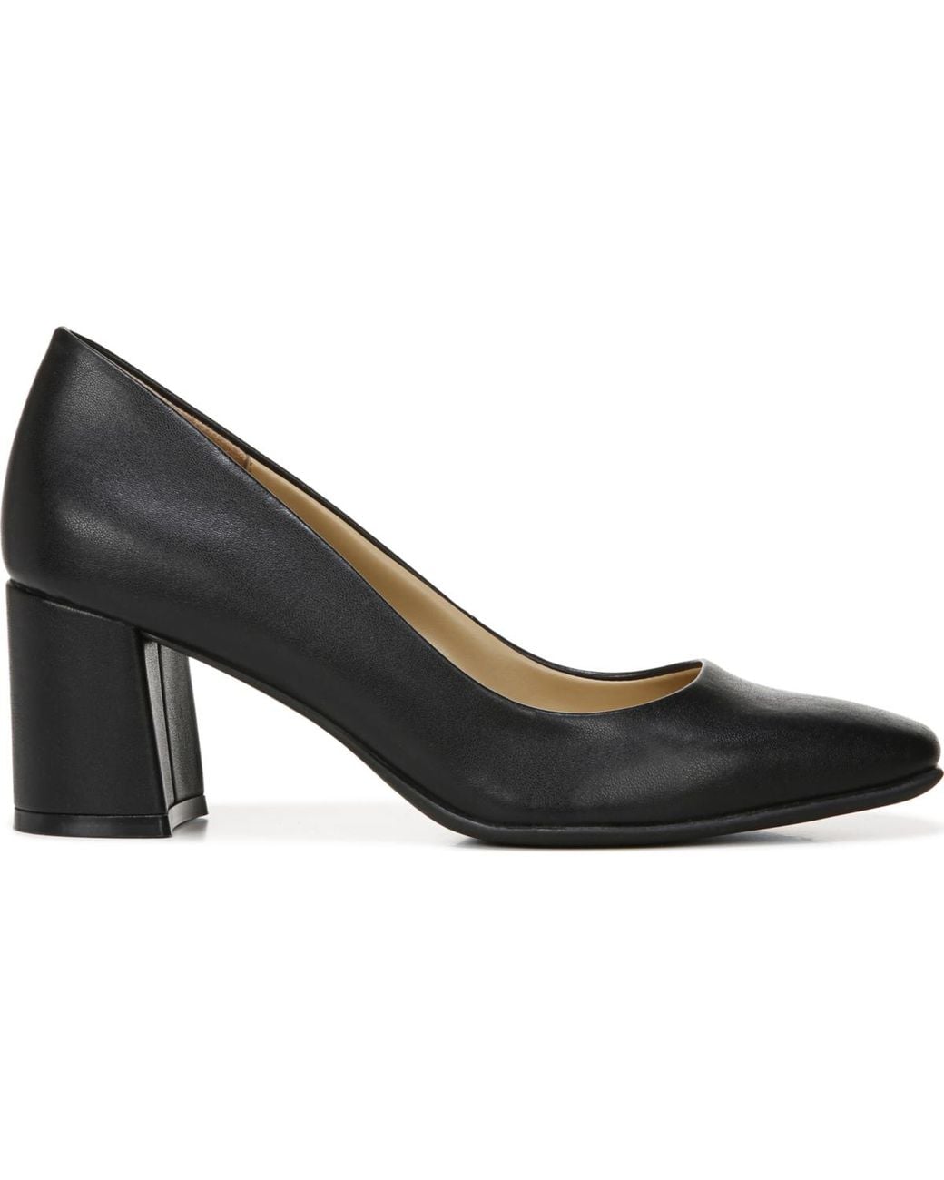 Naturalizer Black Warner Pumps