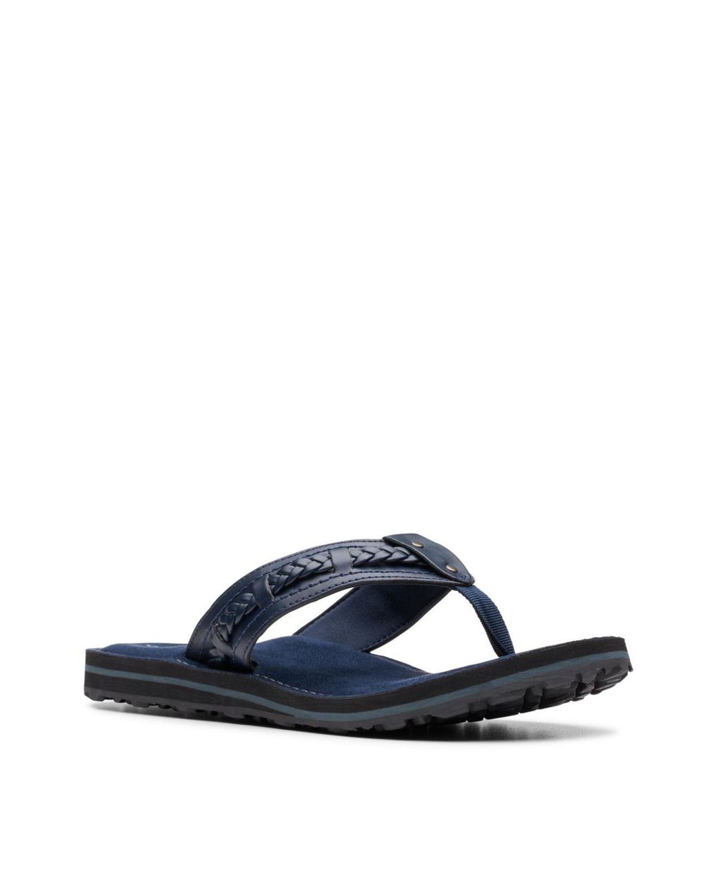 Clarks Fenner Nerice Flipflops in Blue Lyst