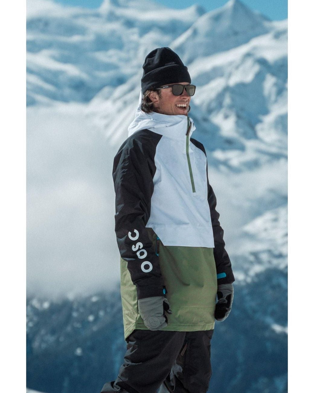 OOSC Multicolor Clothing Sp Overhead Jacket for men
