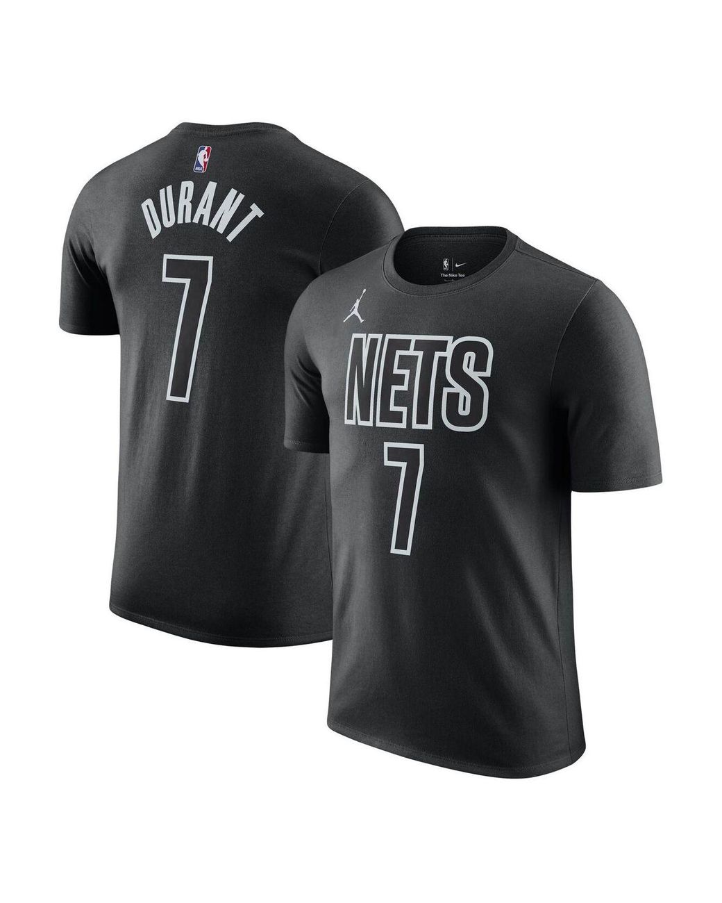 Nike Brand Kevin Durant Black Brooklyn Nets 2022/23 Statement Edition ...
