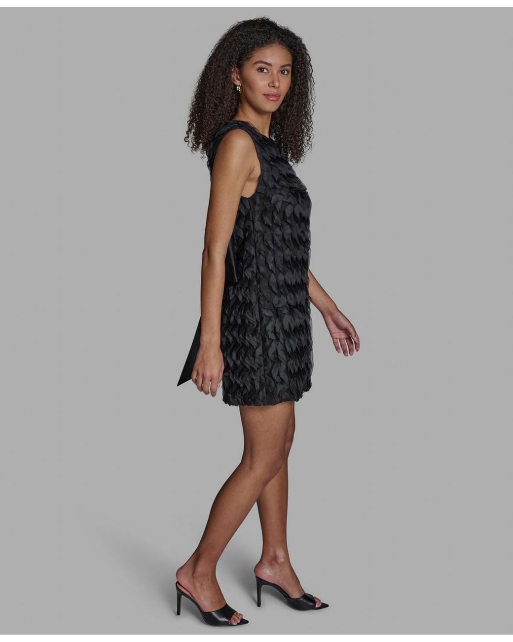 navy blue dress for baby girl EUC Women's BCBGMAXAZRIA Red Lace A-line Bell Sleeve Lined Dress Size 4 main image 1