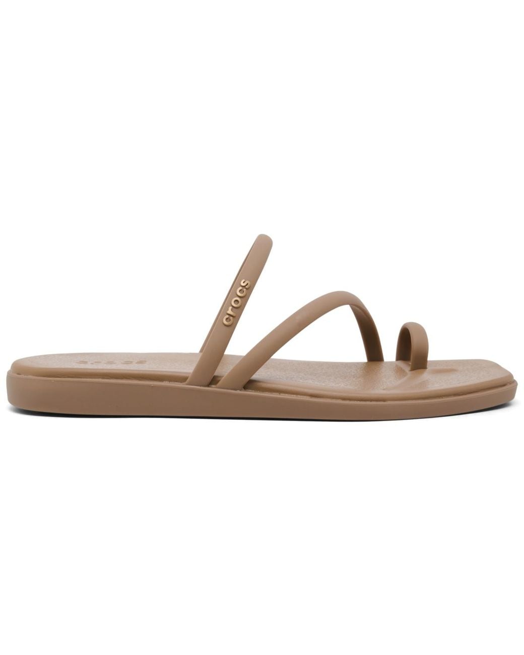 CROCSTM Brown Miami Toe Loop Sandals From Finish Line