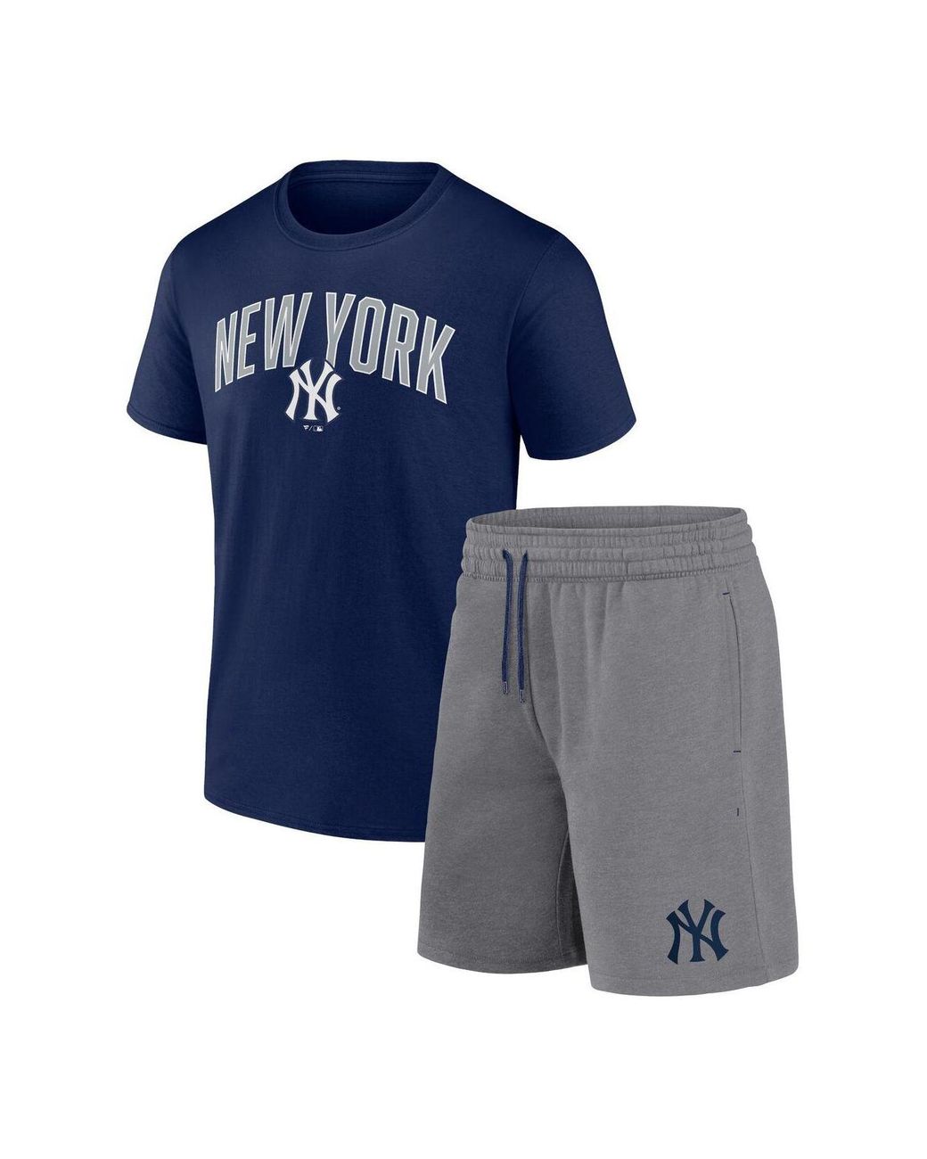 Men's Fanatics Branded Royal/Heathered Gray New York Giants T-Shirt Combo  Pack