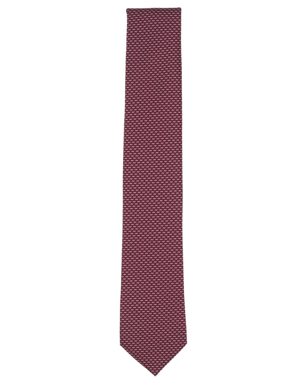Alfani Purple Geometric Pattern Tie for men