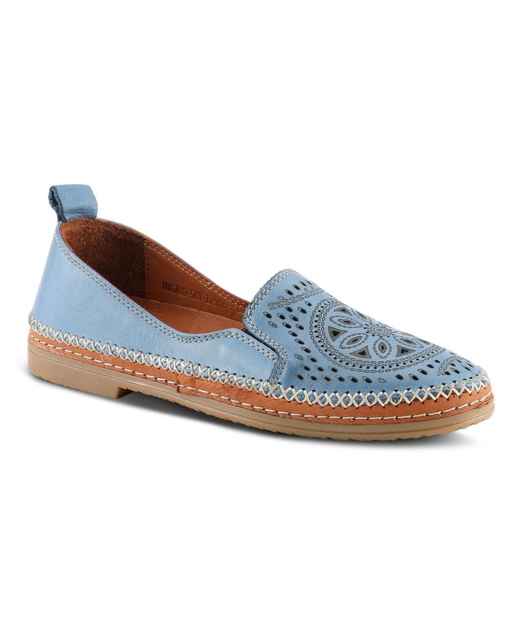 Spring Step Blue Ingrid Loafer