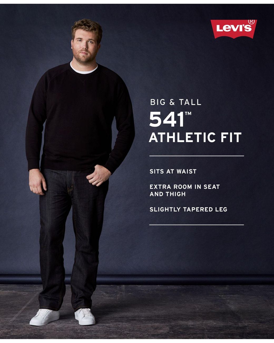 levi's 541 big and tall jeans
