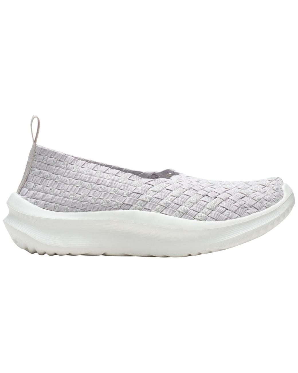 Clarks Gray Cloudsteppers Solevana Weave Slipon