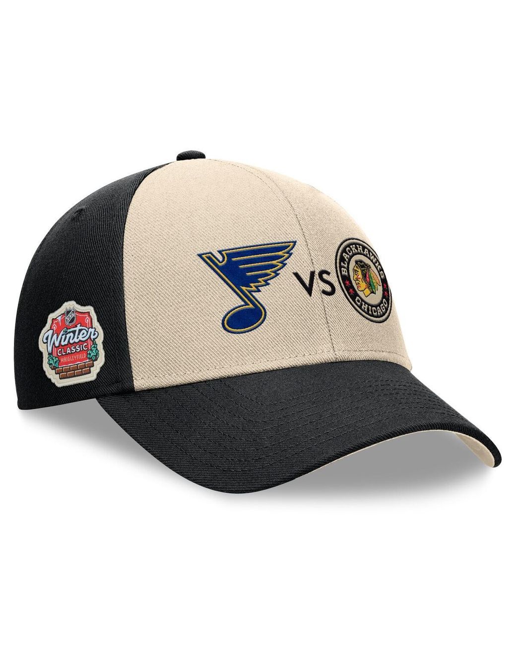 Fanatics Cream/black St. Louis Blues Vs. Chicago Blackhawks 2025 Nhl