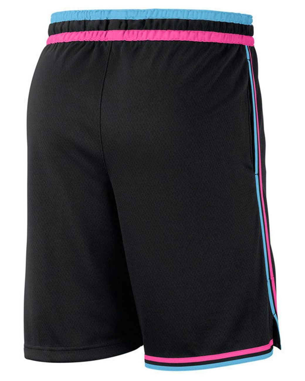 Nike Basketball NBA Miami Heat swingman shorts in pink/blue