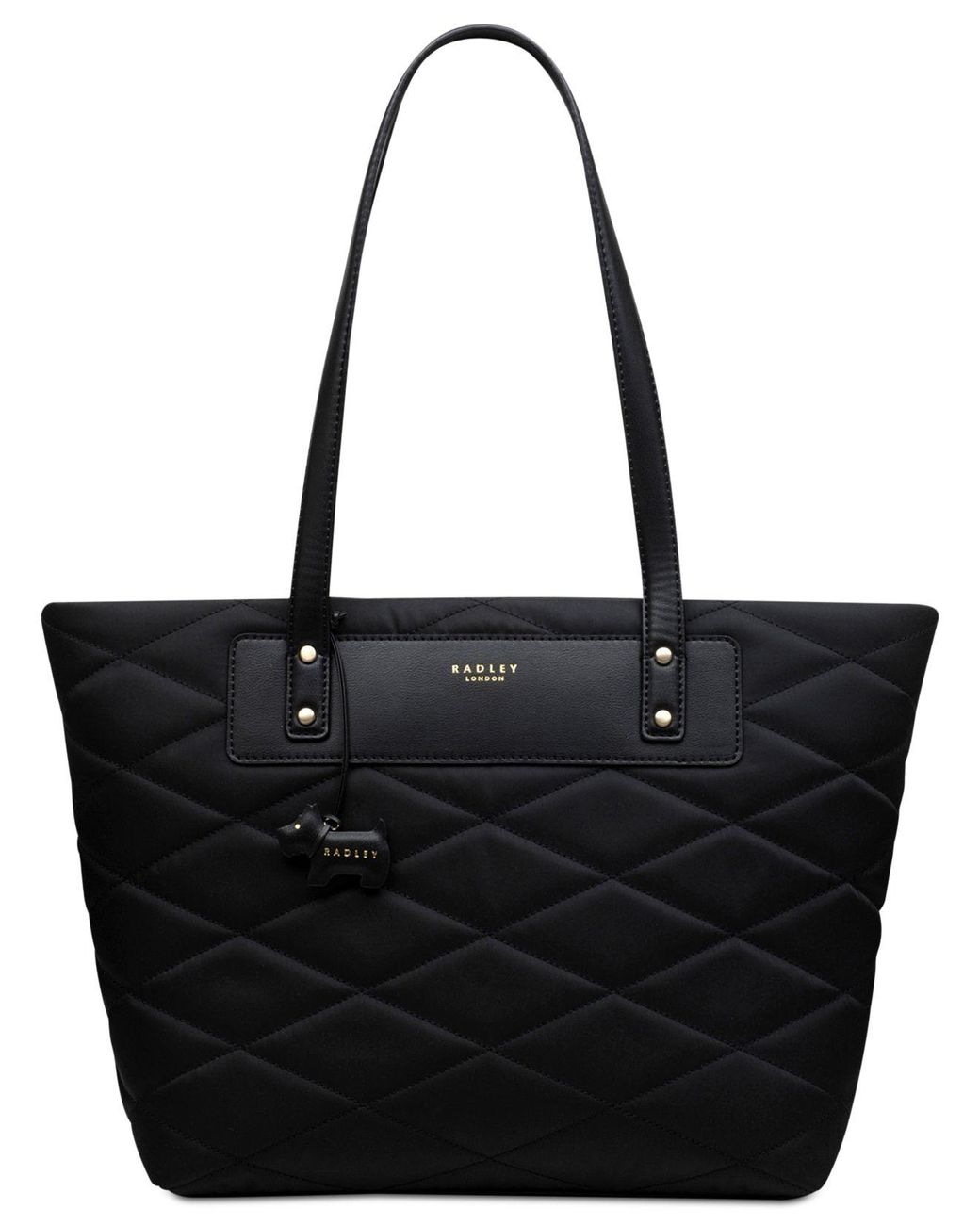 Radley Charleston Large Ziptop Tote Bag in Black Lyst