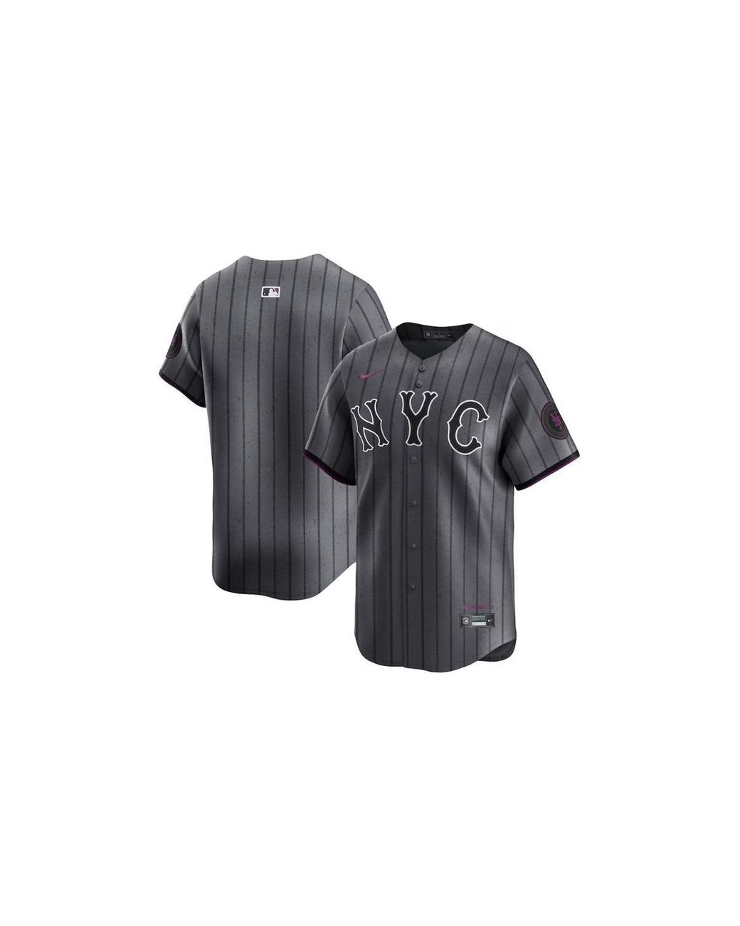 nike black mets jersey