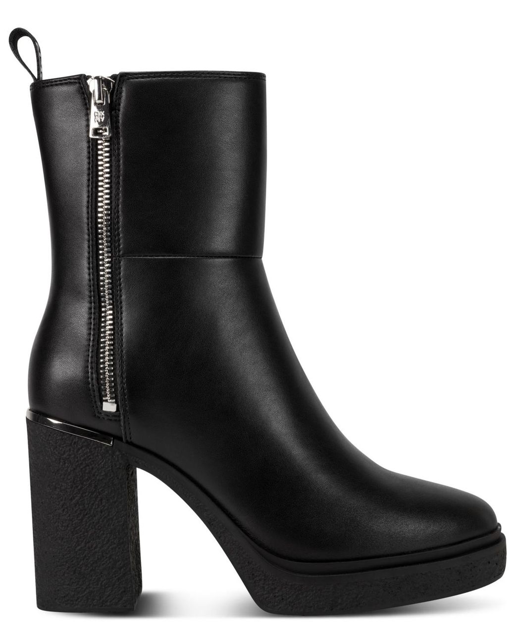 DKNY Black Talley Platform Booties