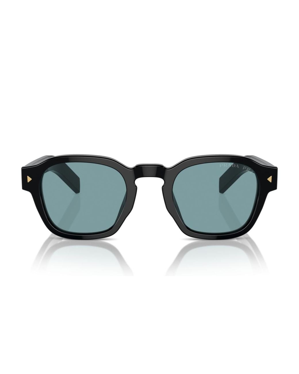 Prada Black Round Sunglasses for men