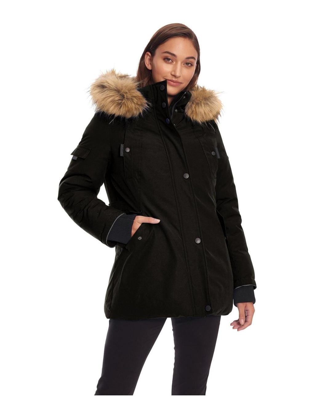 Alpine North Black Glacier | Parka Winter Jacket