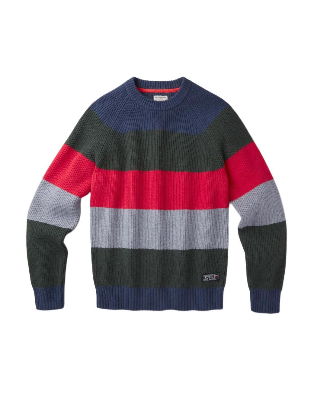 aubi Multicolor Pitt Crew Neck Sweater