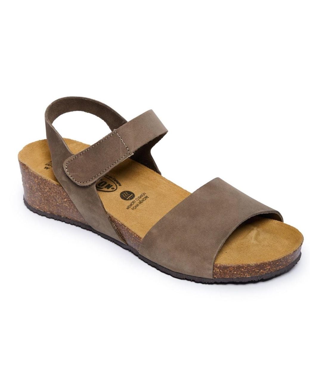 Plakton Brown Platform Sandal Luna