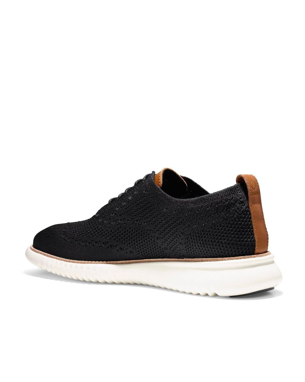 Cole Haan Black 2 Zero-grand Stitchlite Oxford Shoes for men