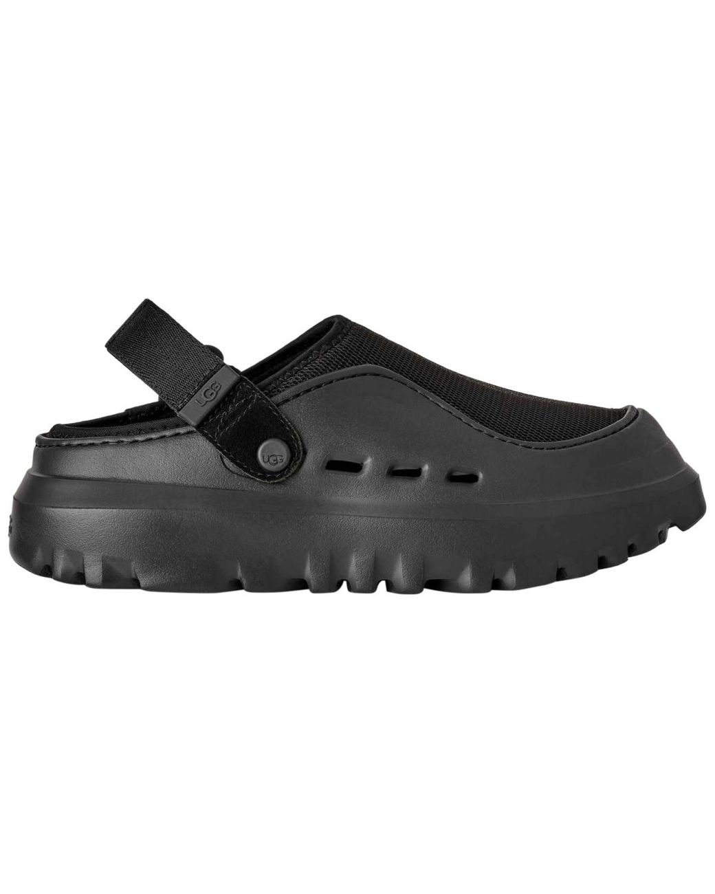 Ugg Black Peakmod Round-toe Clogs for men