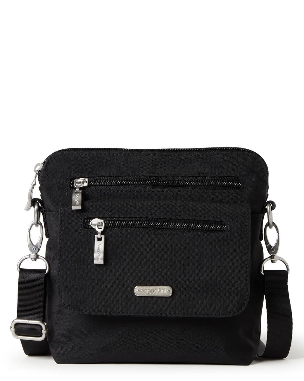 Baggallini Black Let's Escape Crossbody