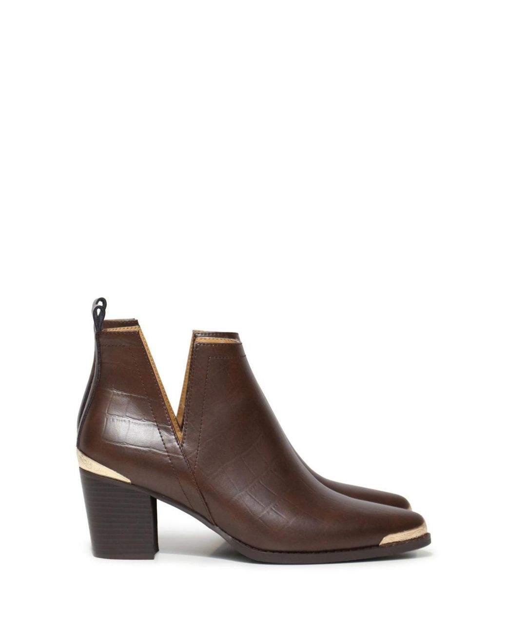 Belle & Bloom Brown Austin Suede Ankle Boot