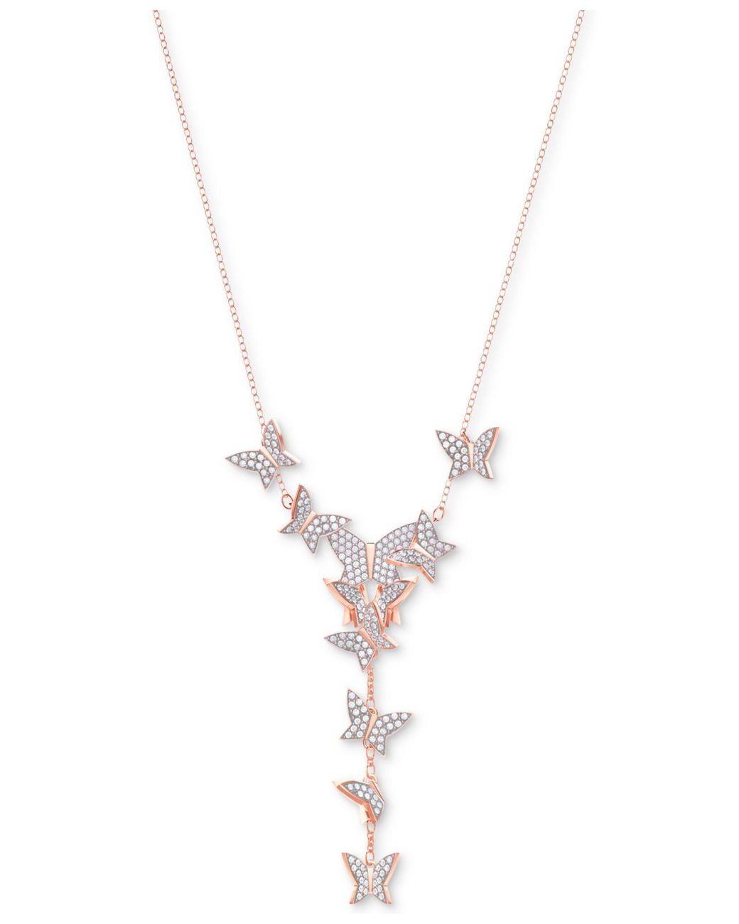Swarovski Lilia Butterfly Y-necklace in 