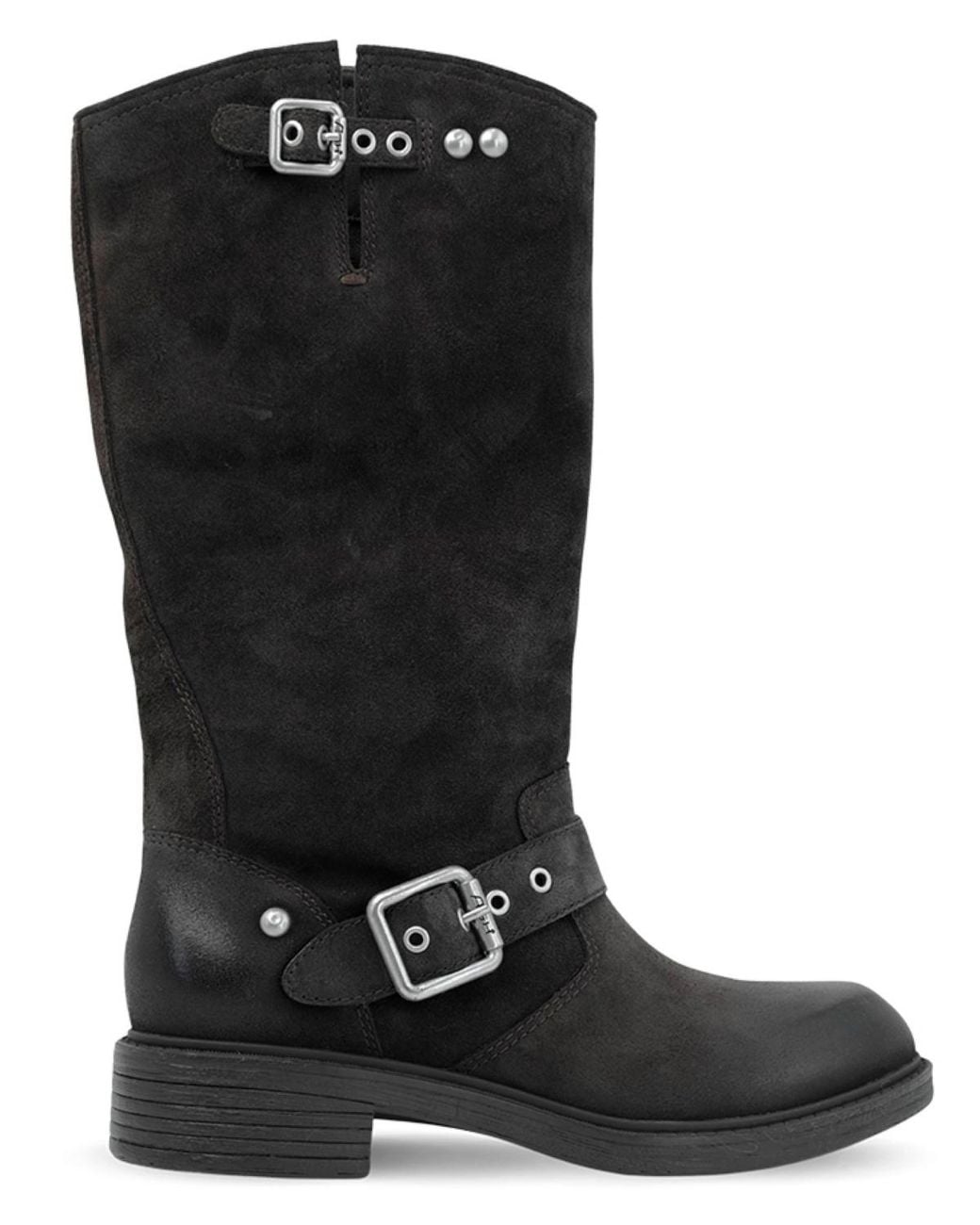 Ash Black Freesia Round Toe Boots