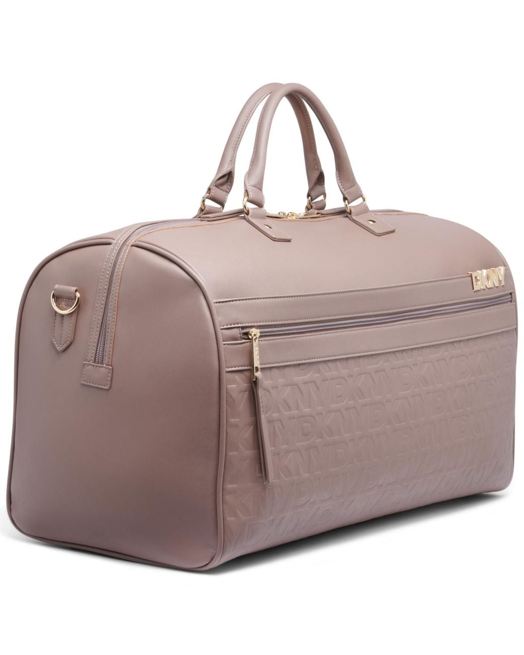 DKNY Brown Clean Cut 21" Duffel