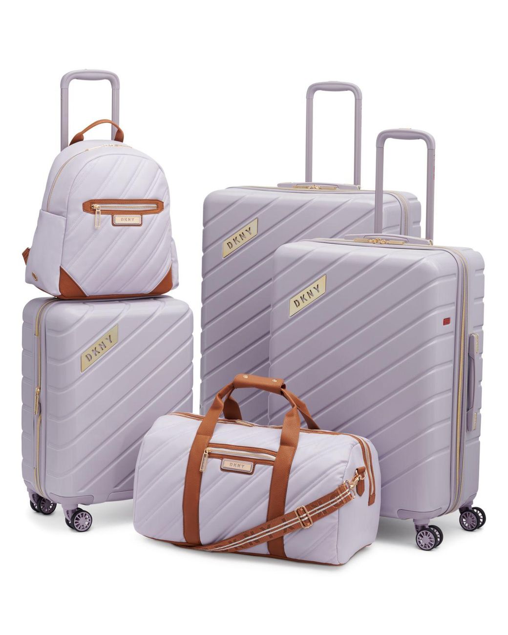 DKNY Bias Luggage Collection in Purple Lyst