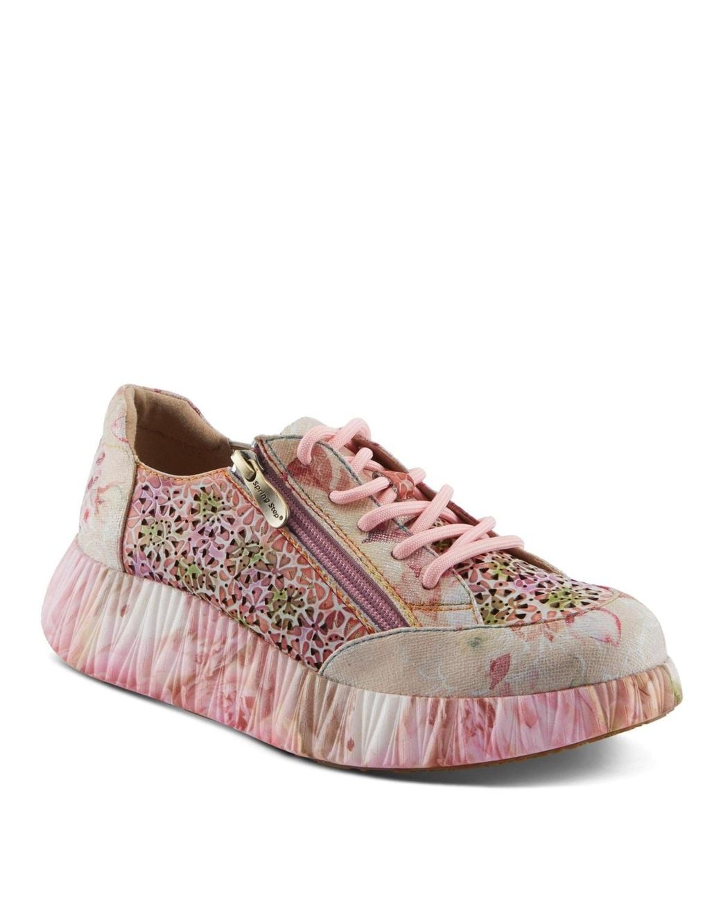 L'ARTISTE Pink Bloomington Sneaker