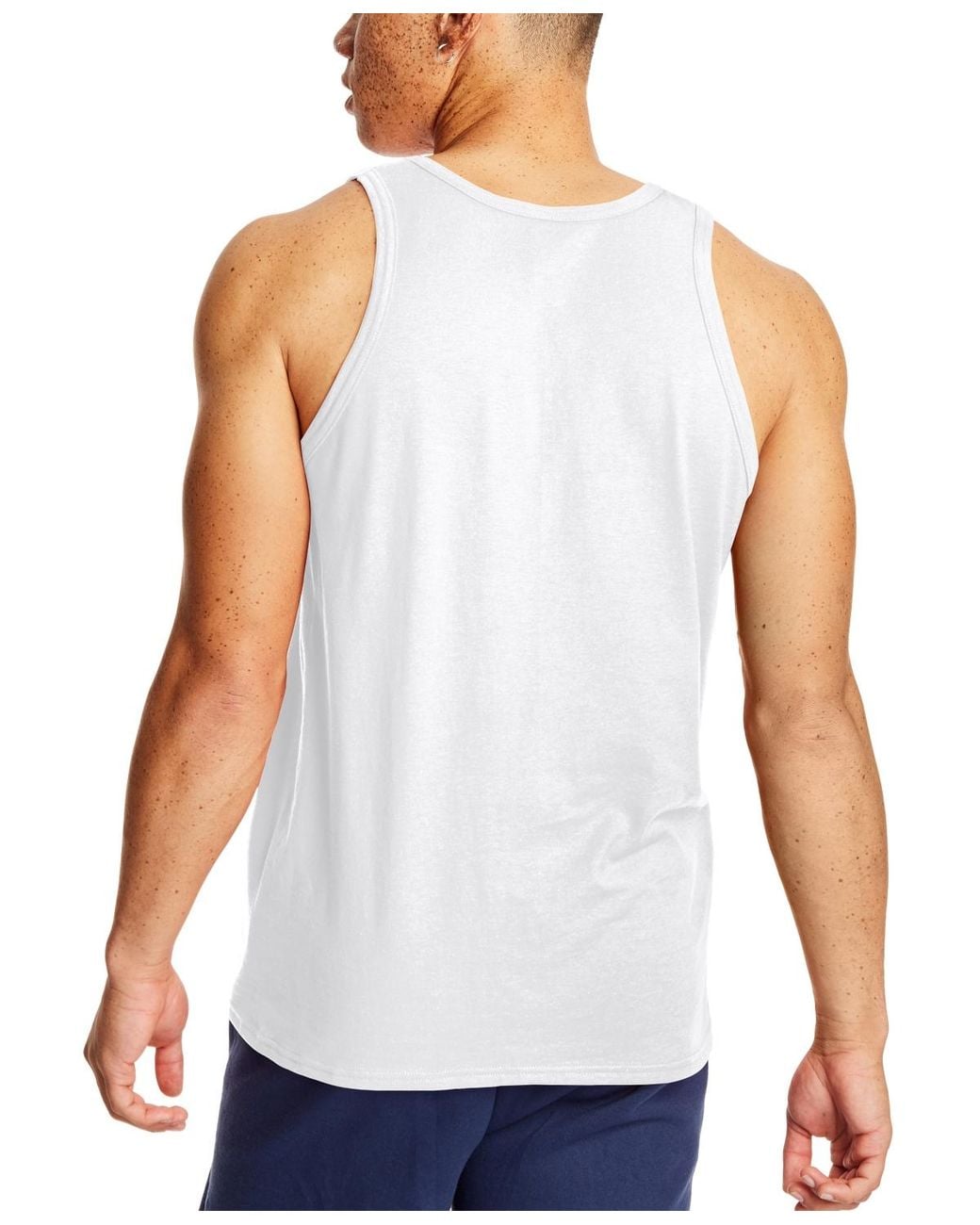 Hanes White X-temp Performance Tank Top for men