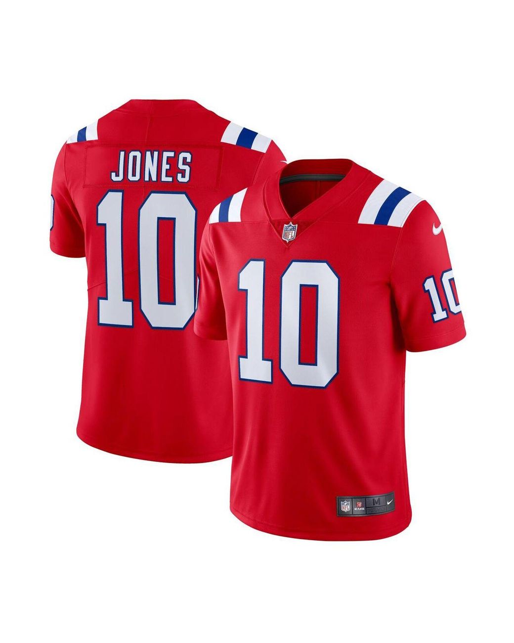 Mac Jones New England Patriots Nike Vapor Limited Jersey - White