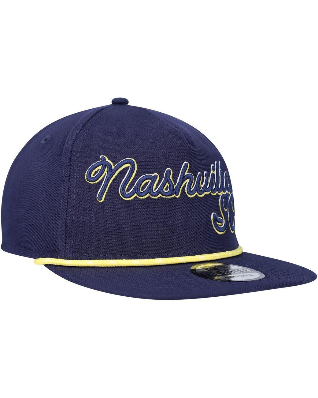 KTZ Blue Nashville Sc Script Golfer Adjustable Hat for men