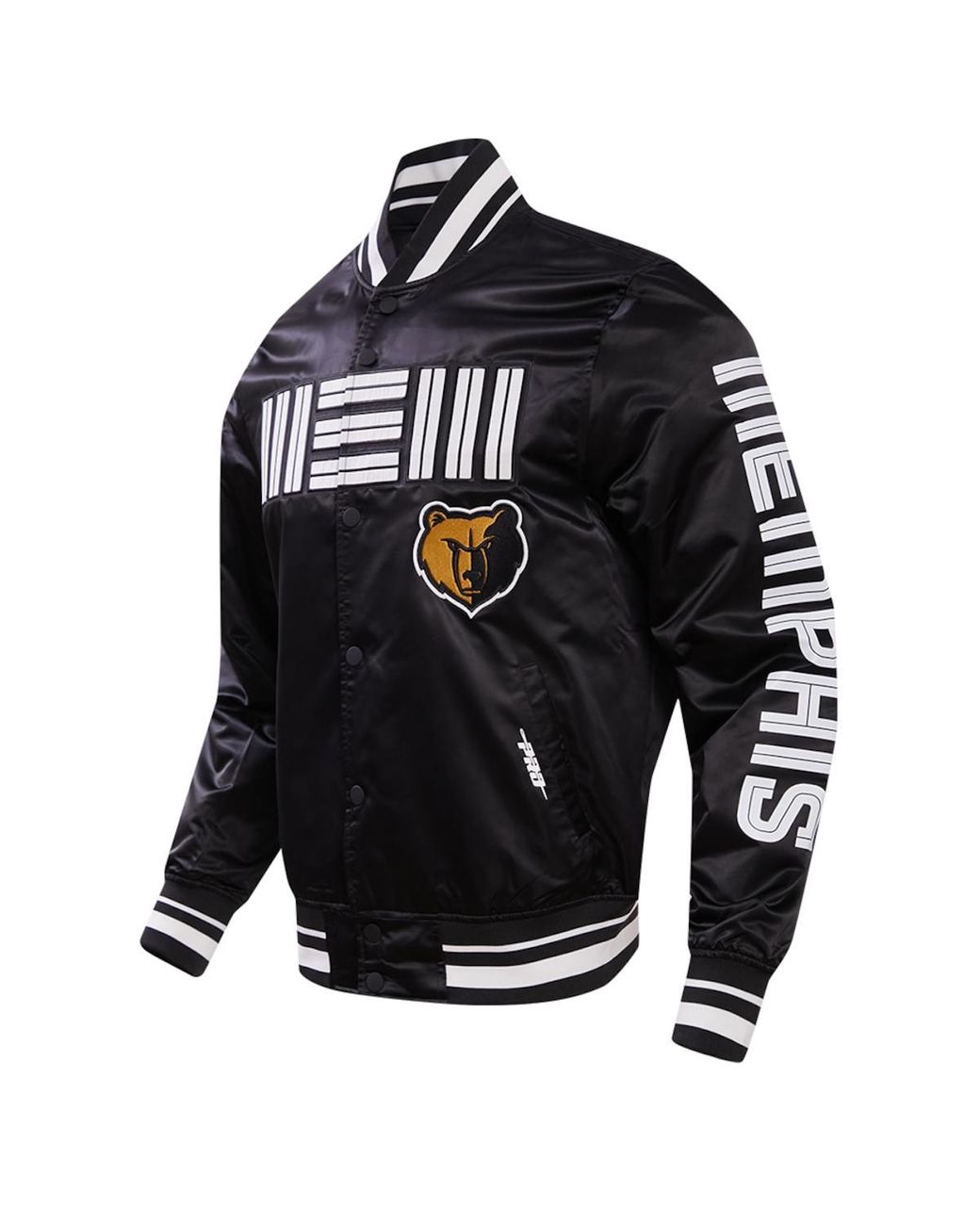 Pro Standard Memphis Grizzlies 2023/24 City Edition Satin Full-snap Jacket  in Black for Men | Lyst