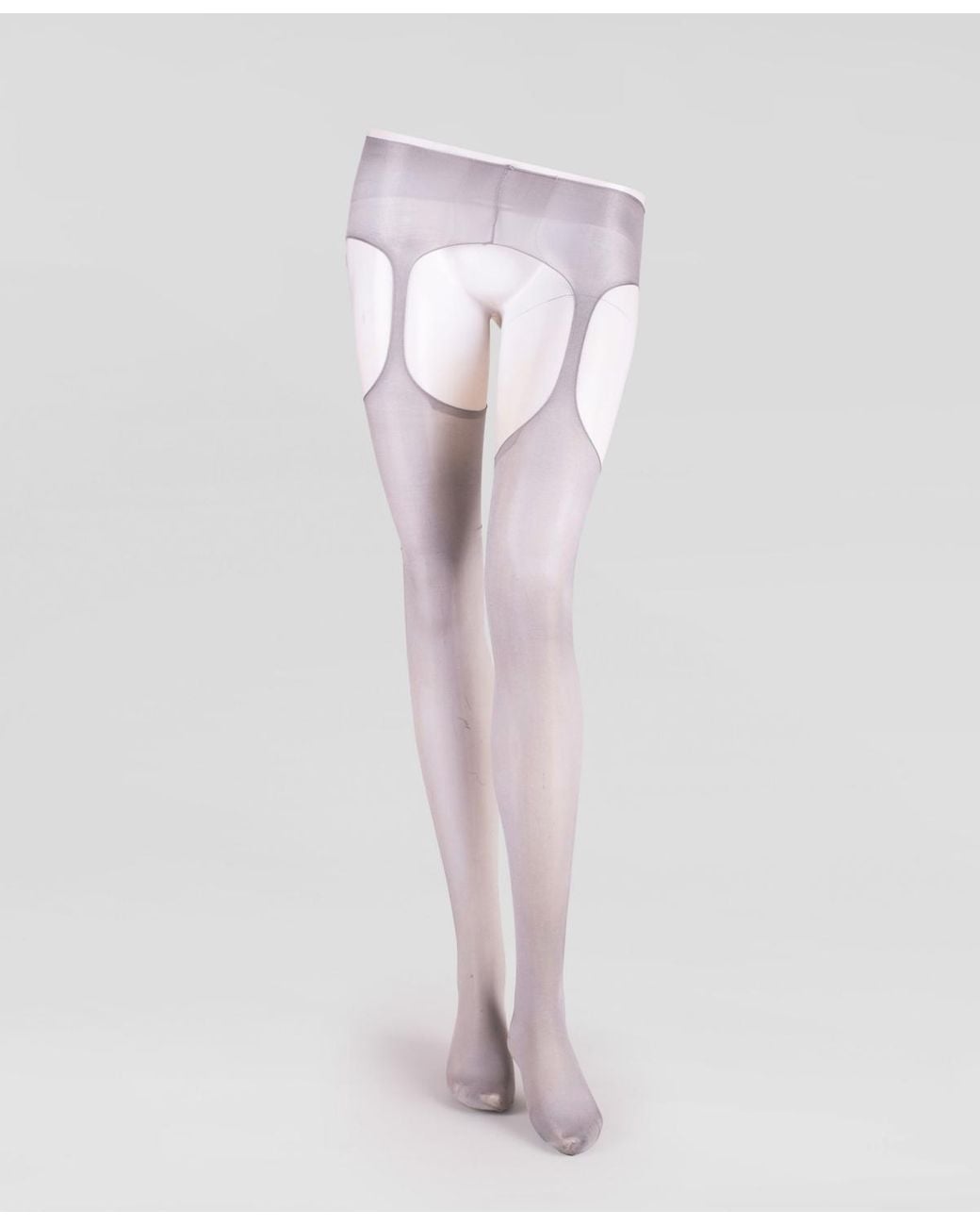 LECHERY Lustrous Silky Shiny Sheer Suspender Crotchless High waist lechery-lustrous-silky-shiny-sheer-suspender-crotchless-high-waist