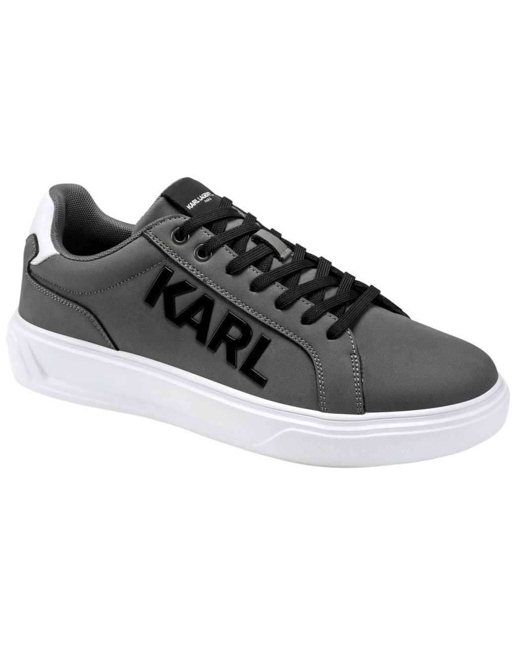 Karl Lagerfeld Black Runner Sneakers for men