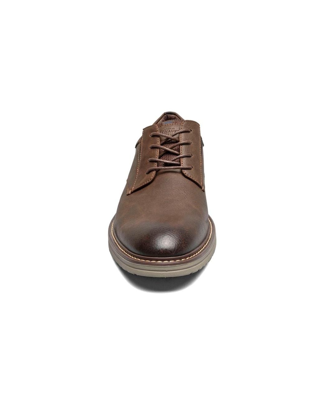 Nunn Bush Brown Gates Plain Toe Oxfords for men
