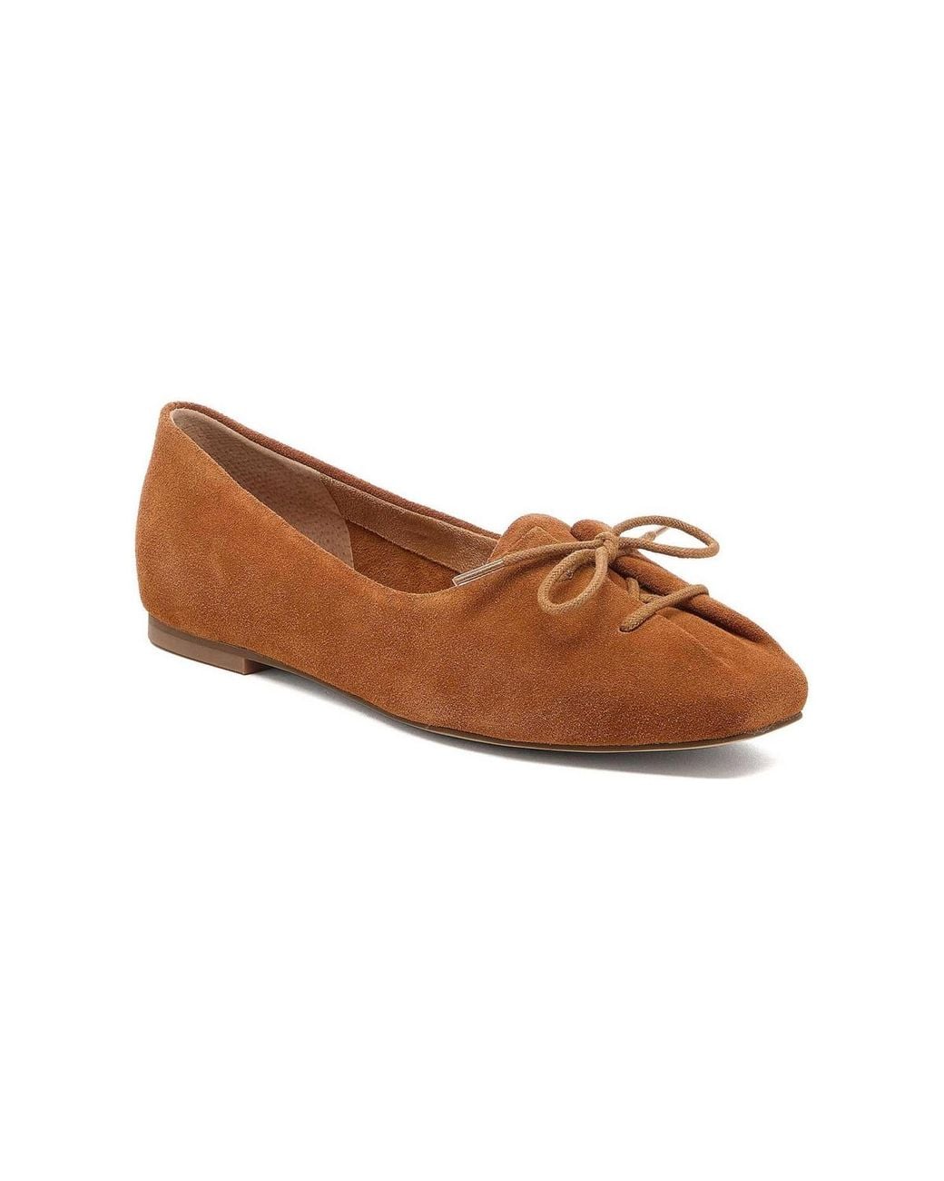 Square Dagger Kelsi Dagger Brooklyn Freddie Ballet Flat in Brown | Lyst