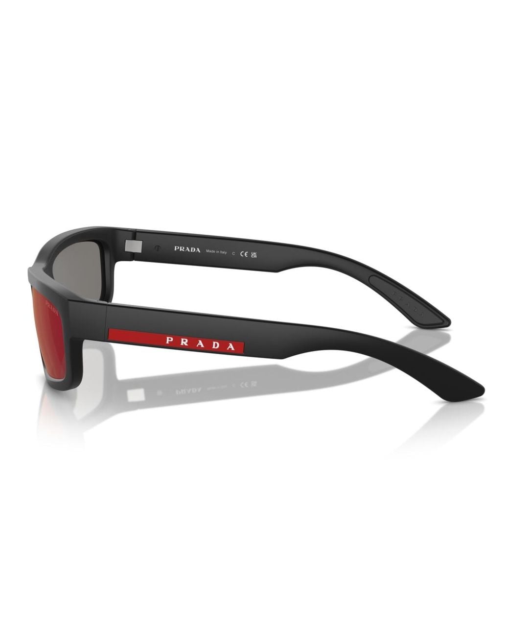 Prada Linea Rossa Gray Sunglasses for men