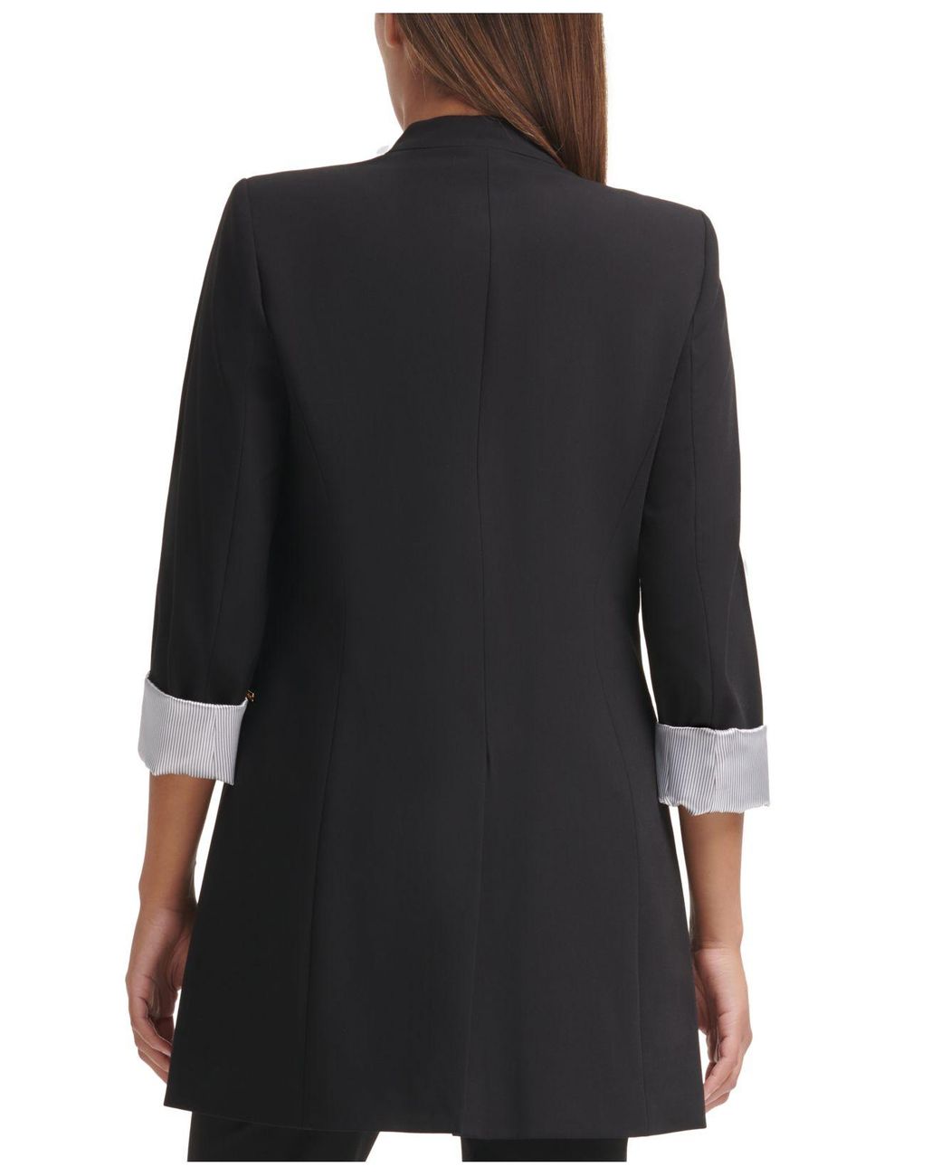 calvin klein roll tab topper jacket