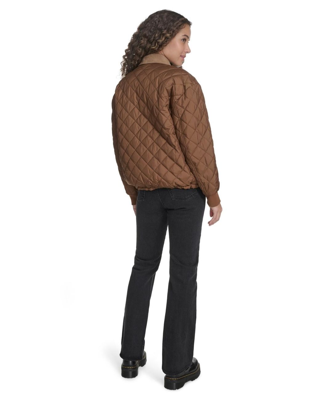 Levi's Brown Regular Diamond Quilted Jacket